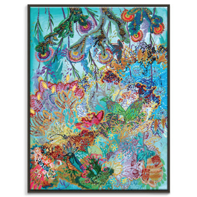 Las Cotorras by Lia Porto - Painting on Canvas