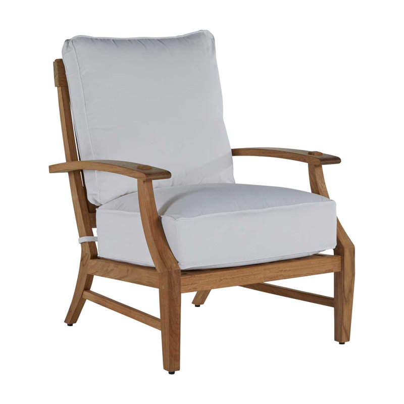 Méridienne Croquet, InsideOut® Rollo ‑ lin dentelle, Pas de soudure, Teck naturel