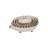 4‑Piece Hand‑Painted Stoneware Hedgehog Measuring Cups