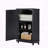 Triangle Corner Storage Cabinet with Adjustable Shelf-688425243