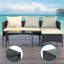 Conchita Polyethylene Wicker 3 - Person Seating Group with Cushions-1327169940-1327169943