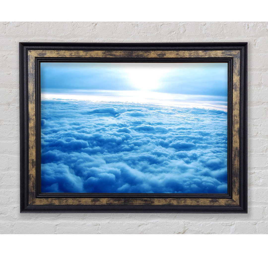 Above The Clouds - Einzelne Bilderrahmen Kunstdrucke