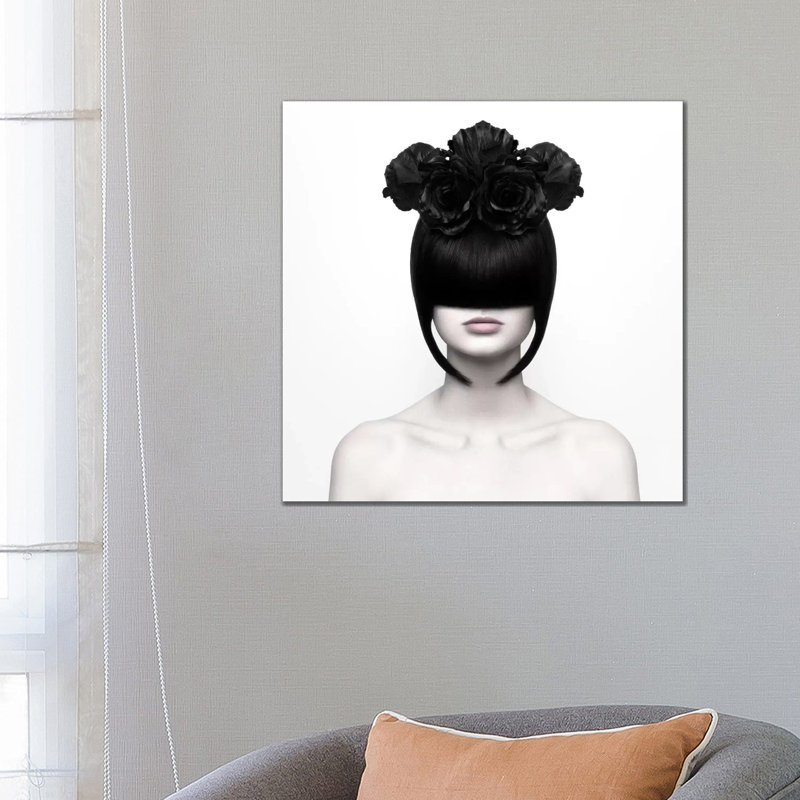 Black Window by Martina Nemcekova - Wrapped Canvas Print, 66.04 cm H x 66.04 cm W x 1.91 cm D