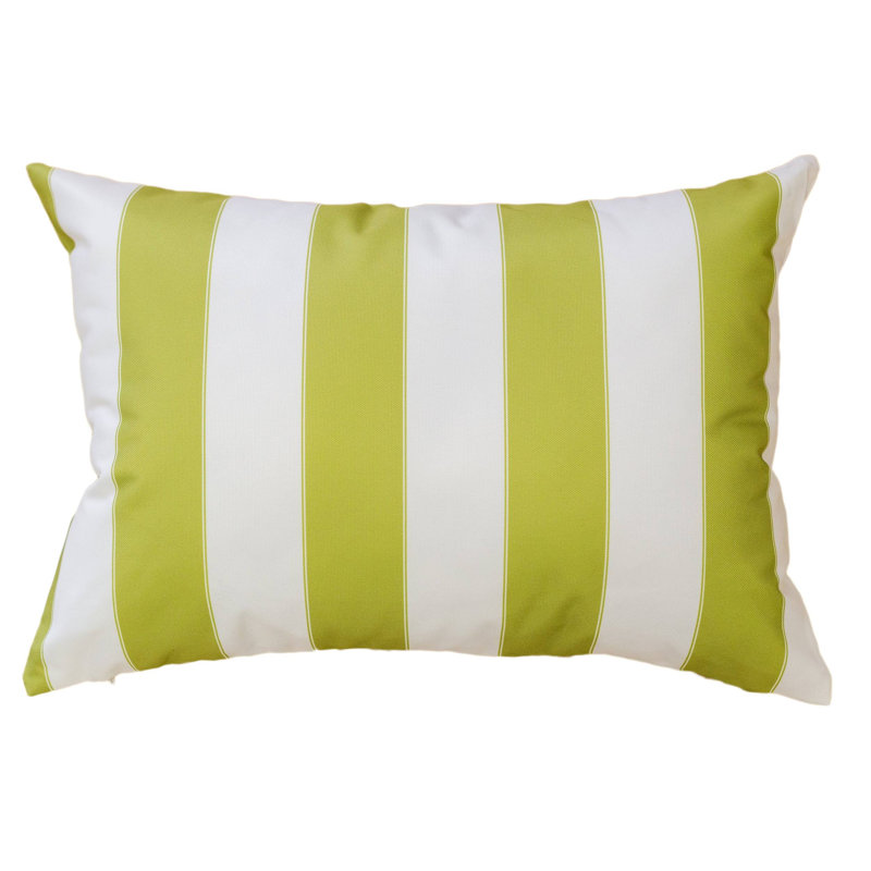 Coussin Horizon, Rectangle H 14 po x l 20 po, Vert citron