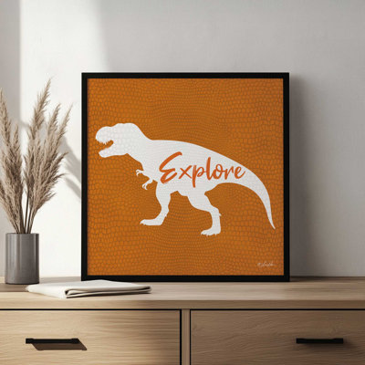 Explore Dinosaur by Lauren Rader Art Print