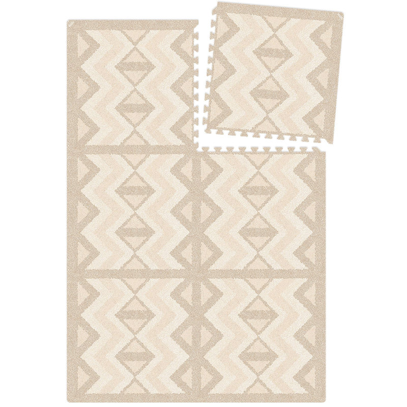 Kilim - Play Mat, Sand, 0.47" H x 144" L x 72" W