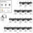 5 - Crystal Bathroom Dimmable Vanity Light