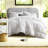 Premium Goose Down Bedding Sets, 100% Cotton Full Queen Modern Home