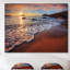 «Blue Sea Waves pendant le coucher du soleil», photographie-2109610630-2109610624