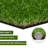 GOLDEN MOON Outdoor Heat Resistant Artificial Grass Turf Rug / Roll-51014184