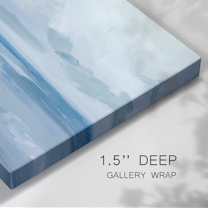 Calm Seascape I-Gallery, toile tendue, H 12 po x l 18 po