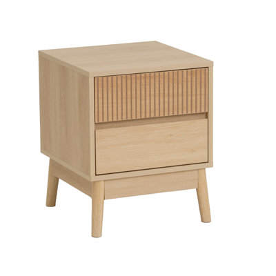 Gwenaelle 39cm W Manufactured Wood Bedside Table