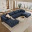 Cloud Sofa,Corduroy Fabric,Deep Seat Couches,Double-layer design,Removable  Cushion-1924580395-1924580391