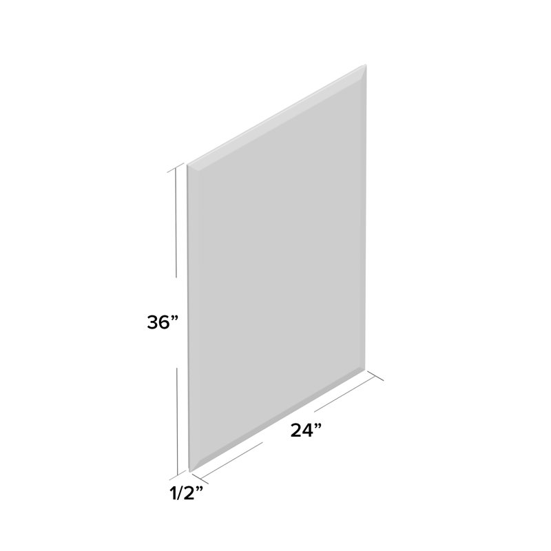 Miroir Infinity , H 36 po x l 24 po