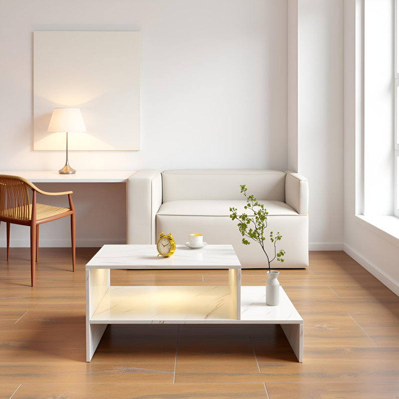  Coffee Table With Unique Architectural Shape