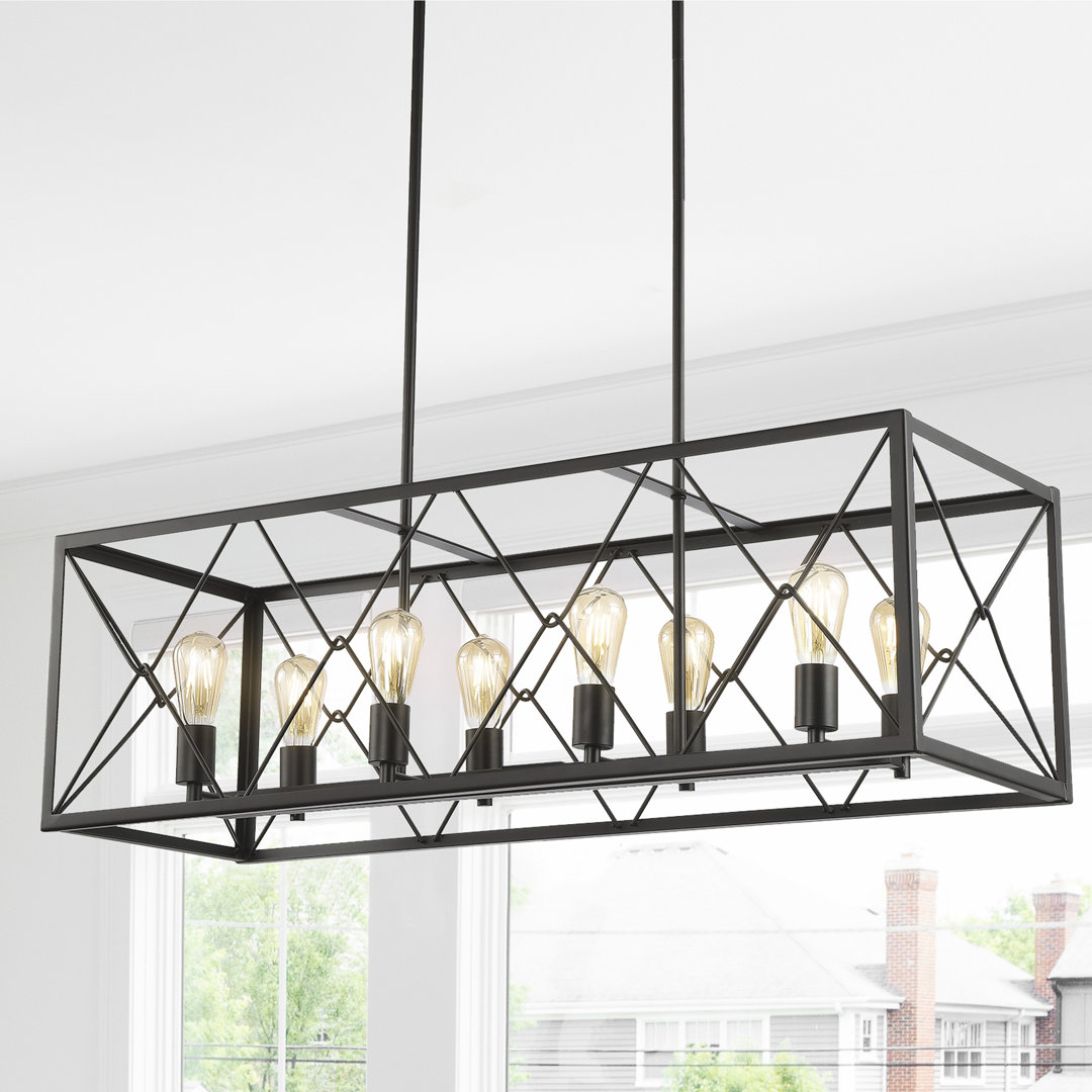 Wais 8 - Light Oil Rubbed Bronze Pendant Gracie Oaks
