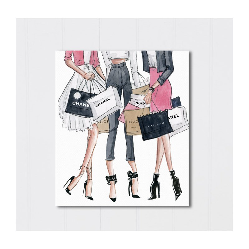 Date d'achat - impression sur toile, H 24 po x l 20 po