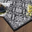 Washable Oriental Floral Boho Distressed Accent Non-Slip Entryway Living Room Low Pile Non-Shedding Thin Floor Carpet for Home Decor-921279196