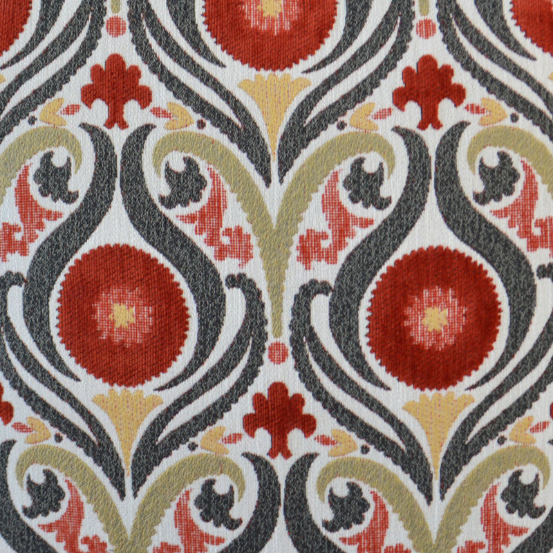 Serenade Square Pillow Cover & Insert, Blaze