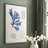 Blue Marine Algae VIII Framed Print - Solid Wood-1563836633-1563836634