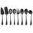 8-Piece Stainless Steel Serving Utensil Set, Dishwasher Safe Tableware For Travel & Hosting-478260936
