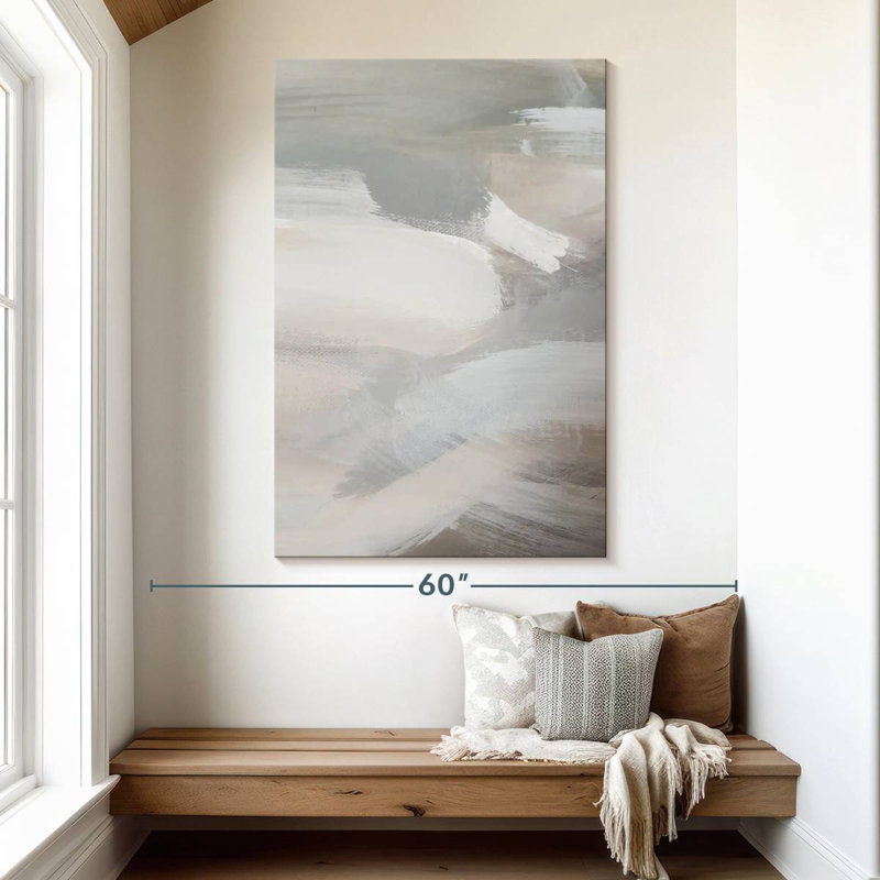 Avery Abstract Light Strokes, 51" H x 34" W
