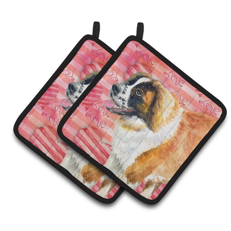 Cuisinier poignée love st bernard love caroline