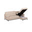 Falkirk Leather Corner Sofabed-1079921797-1079921794