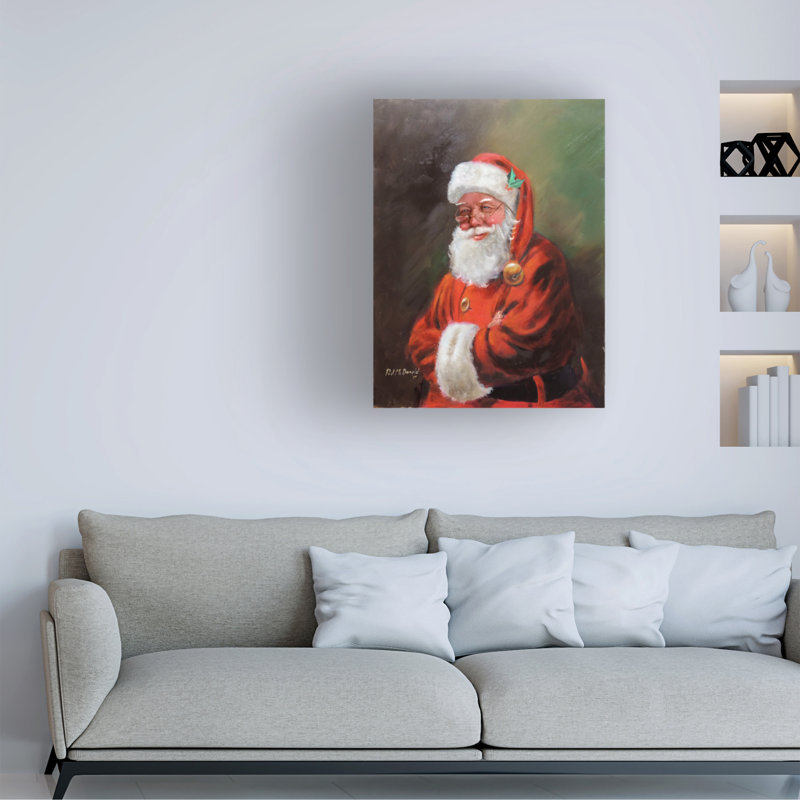 R.J. Art sur toile Mcdonald, H 19 po x l 14 po