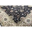 Hand-Knotted High-Quality Black and Brown Square Area Rug
