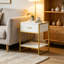 40 cm W Bedside Table