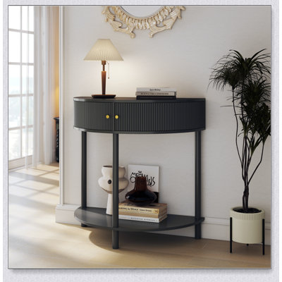 Console demi-lune Artisan-Wave Wave