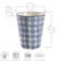 Nicola Spring - Hand-Printed Tumbler - 300ml - Navy
