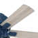 44" Hartland 5 - Blade Standard Ceiling Fan with Pull Chain and Light Kit Included