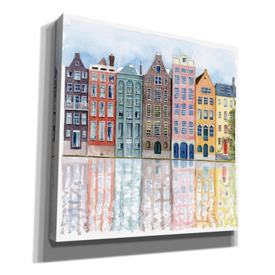 " Neighborhood I " by Grace Popp Painting Print