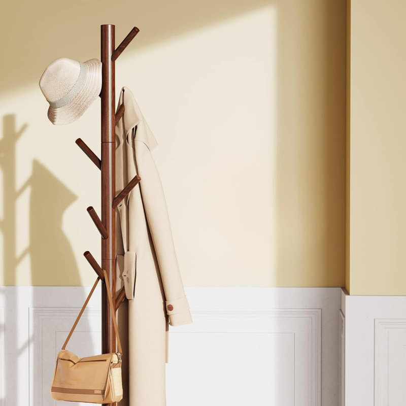 Freestanding 8 - Hook Coat Rack