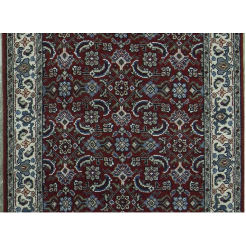 One-of-a-Kind 2'6" X 19'9" Runner Wool Area Rug in