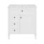 Meuble-lavabo de 30 po avec lavabo supérieur, meuble de rangement moderne avec 2 tiroirs et tiroir basculant, meuble-lavabo simple, meuble-lavabo-877568262