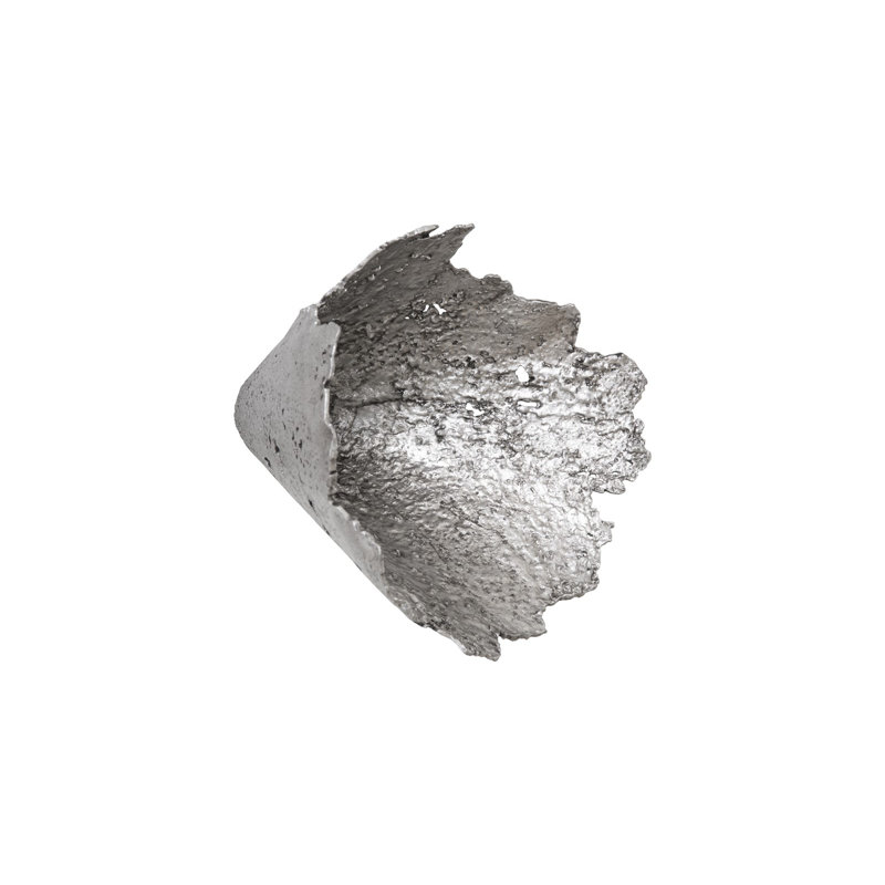 Jagged Splash Bowl, art mural, Argent