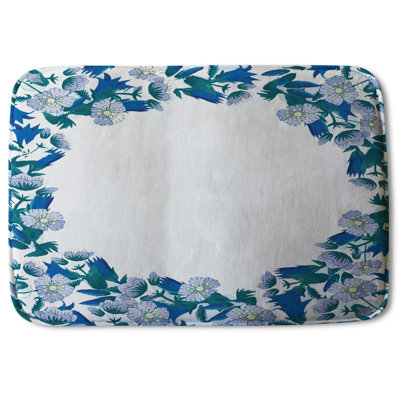Ajman Memory Foam Non-Slip Bath Rug