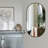 20 x 33 Inch Metal Oval  Mirror-2093108922-2093108917