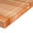 CONSDAN Wood Cutting Board, Solid Hard Maple, 1” Thick-103717273