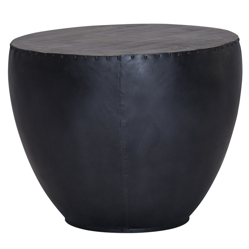 Solid Wood Top End Table