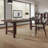 Tan Rectangular Solid Wood desk-701189712