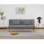Shaun 3 Seater Armless Sofa Bed