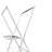 51" Tall Adjustable Folding Laundry Drying Rack