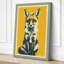 Fox in Repose Graphic - Wrapped Canvas-2125762611-2125762615