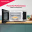 Frigidaire Pi. Four à micro-ondes de comptoir, 1000 watts, 10 niveaux de puissance, acier inoxydable