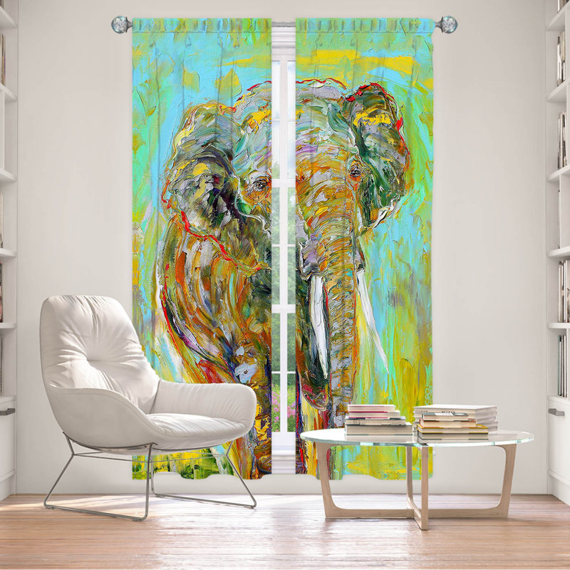 Ensemble de rideaux en polyester 2 pièces, L 20 po x L 82 po