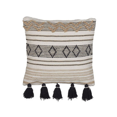Lamine Geometric Square Cushion
